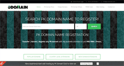 Desktop Screenshot of pk-domain.com